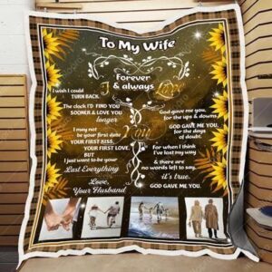 To My Wife  Blanket Quilt Blanket  Quilt